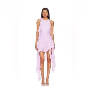 Lilac Bardot Mini Dress💜